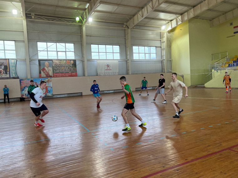 Первенство Краснослободского муниципального района среди учащихся среднего профессионального образования по мини-футболу.